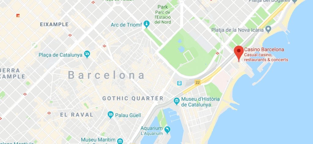 バルセロナmap